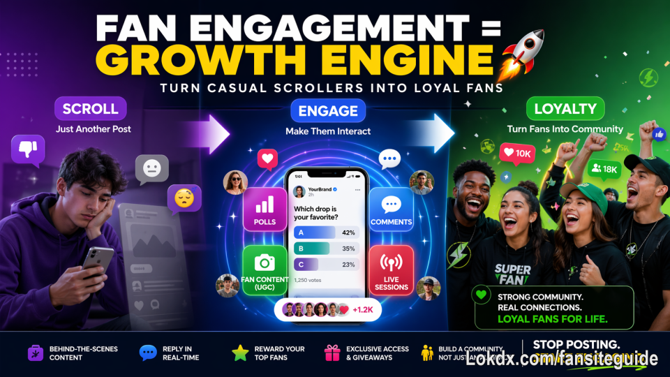 “Most brands post. Few actually engage.
That’s why most get ignored.

Here’s how to turn scrollers into superfans 👇”

https://www.tapatalk.com/groups/lokdx/fan-engagement-strategies-how-to-turn-casual-scrol-t2.html

#fan #engagement #fanengagement #growthengine #engagementstrategies #fanengagementstrategies #loyalfans #realloyalfans #lokdxfans