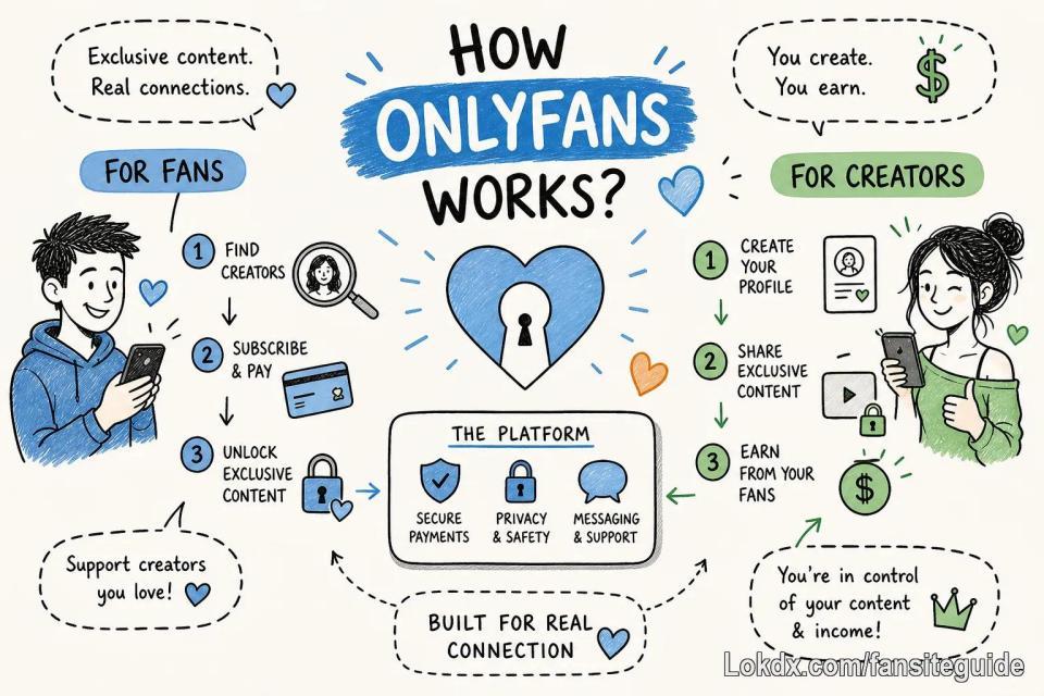 How OnlyFans Actually Works (For Fans and Creators)

OnlyFans is one of the most talked-about platforms on the internet — but most people still don't really know how it works.
This guide cuts through the noise. Whether you're thinking about subscribing or considering building an income as a creator, in my upcoming guest blog post you will see exactly what happens under the hood.

The platform has paid out over $6.6 billion to creators worldwide. Yet plenty of people still aren't sure what they're getting into when they hit "subscribe" or "start earning."
By the end of this, you'll know:

How subscriptions, pay-per-view, and tips actually work
What the revenue split looks like (in real numbers)
How to set up an account on either side
What the privacy settings mean for you

No jargon. No hype. Just a clear, honest breakdown of how OnlyFans works. 

#OnlyFans #OnlyFansCreator #OnlyFansTips #CreatorEconomy #OnlyFansGuide #HowOnlyFansWorks #OnlyFansExplained #OnlyFansForBeginners #OnlyFansMoney #ContentCreator #MakeMoneyOnline #CreatorIncome #PassiveIncome #OnlyFansEarnings #SideHustle #SubscriptionContent #OnlyFansSubs #PaidContent #ContentMonetization #DigitalCreator #OnlineBusiness #WorkFromHome #ContentCreation #CreatorTips #MoneyOnline